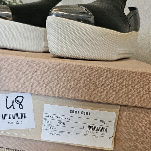 Brand new Miu Miu leather shoes 35.5 - Picture 13 of 16